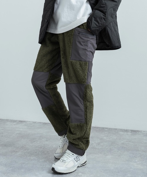 KRIFF MAYER(クリフメイヤー)の「KRIFF MAYER クリフメイヤー 2way 防風ストレッチボアフリース切り替えパンツ(その他パンツ・メンズ・ブラック/キャメル/アイボリー/オリーブ・L/XL/M)」の13枚目の写真