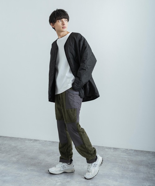 KRIFF MAYER(クリフメイヤー)の「KRIFF MAYER クリフメイヤー 2way 防風ストレッチボアフリース切り替えパンツ(その他パンツ・メンズ・ブラック/キャメル/アイボリー/オリーブ・L/XL/M)」の15枚目の写真