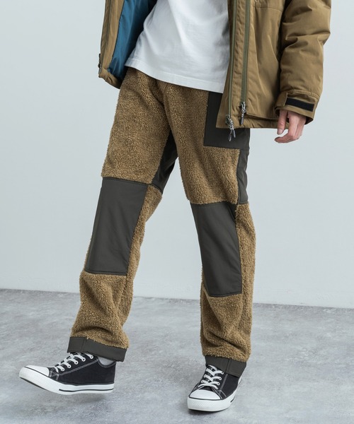 KRIFF MAYER(クリフメイヤー)の「KRIFF MAYER クリフメイヤー 2way 防風ストレッチボアフリース切り替えパンツ(その他パンツ・メンズ・ブラック/キャメル/アイボリー/オリーブ・L/XL/M)」の20枚目の写真
