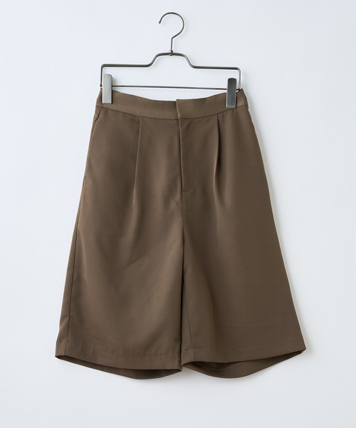 CIAOPANIC（チャオパニック）の「スラックスハーフパンツ（その他パンツ・レディース・ブラック/ブラウン/ブルー・SMALL/MEDIUM）」の9枚目の写真