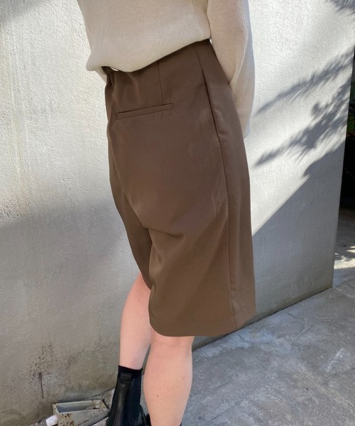 CIAOPANIC（チャオパニック）の「スラックスハーフパンツ（その他パンツ・レディース・ブラック/ブラウン/ブルー・SMALL/MEDIUM）」の14枚目の写真