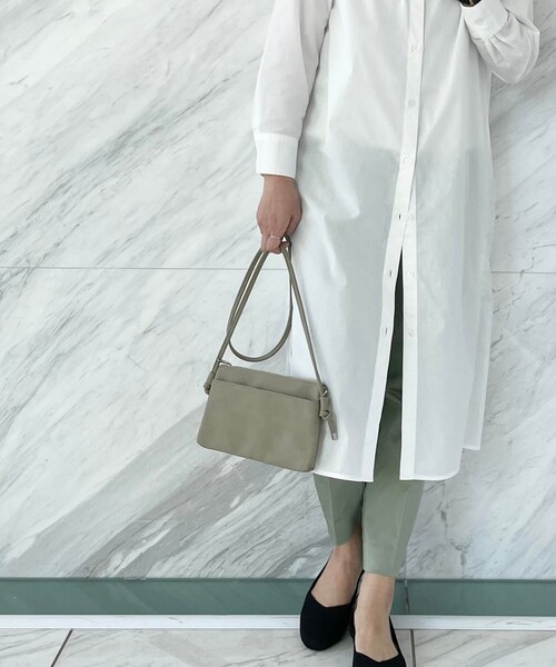 SHOO・LA・RUE（シューラルー）の「◆カードケース付横長ショルダー（ショルダーバッグ・レディース・ブラック/ライトグリーン/サンドベージュ/ピンク系その他・00）」の12枚目の写真