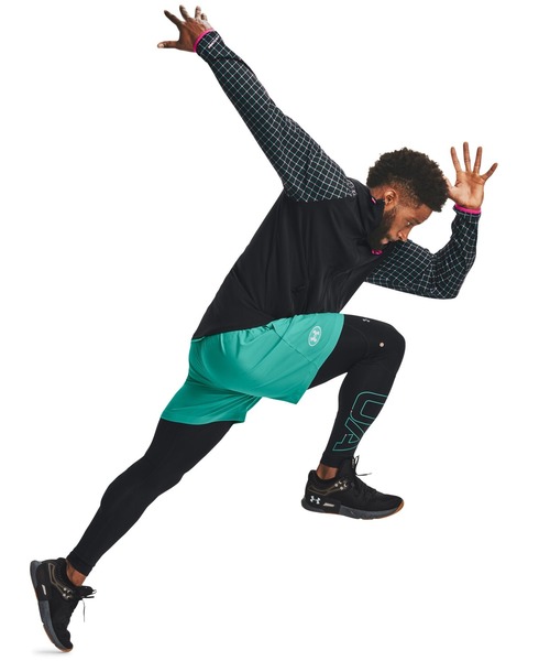 UNDER ARMOUR(アンダーアーマー)の「UAウーブン フード ジャケット ジオメトリー(トレーニング/メンズ)(その他アウター・メンズ・ブラック・XL/S/M/3XL/L/XXL)」の3枚目の写真