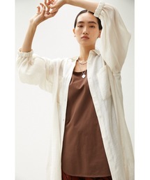 crie conforto | シアーワッシャーオーガンジーワンピース(ワンピース)