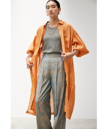 シアーワッシャーオーガンジーワンピース