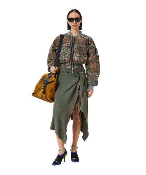 DIESEL（ディーゼル）の「レディース ジャケット ショート丈 迷彩 カモフラ ブルゾン（ブルゾン・レディース・グリーン系その他・LARGE/MEDIUM/SMALL/X-SMALL）」の13枚目の写真