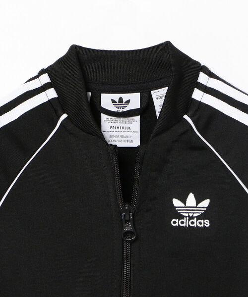 こども ビームス（コドモビームス）の「adidas / アディカラー SST トラックスーツ 22（90㎝）（ジャージ・キッズ・ブラック・90/80）」の4枚目の写真