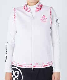 G/FORE レディース ジップアップ　ベスト 美品 G/FORE（ジーフォア）｜レディースのベスト一覧 - WEAR