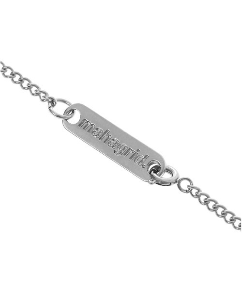 MAHAGRID（マハグリッド）の「【mahagrid】TEAM LOGO NECKLACE / マハグリッド チーム ロゴ ネックレス（ネックレス・メンズ・シルバー・FREE）」の6枚目の写真