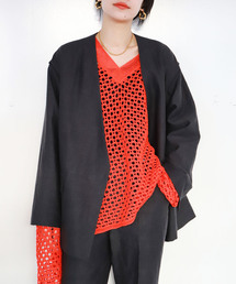 Li/Co COLLARLESS ジャケット