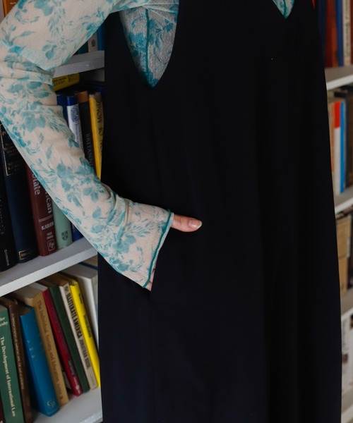 Birthday room（バースデイルーム）の「ルーズオールインワン（サロペット/オーバーオール・レディース・ブラック/カーキ/ブルー・FREE）」の7枚目の写真