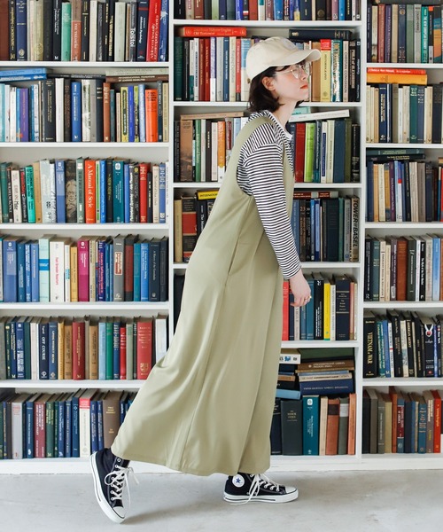 Birthday room（バースデイルーム）の「ルーズオールインワン（サロペット/オーバーオール・レディース・ブラック/カーキ/ブルー・FREE）」の15枚目の写真