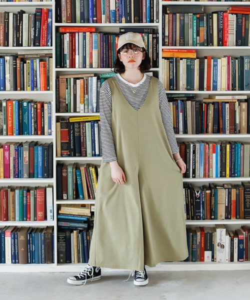 Birthday room（バースデイルーム）の「ルーズオールインワン（サロペット/オーバーオール・レディース・ブラック/カーキ/ブルー・FREE）」の20枚目の写真