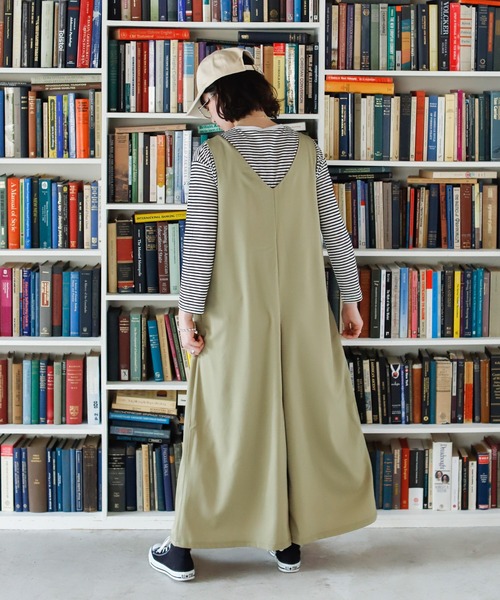 Birthday room（バースデイルーム）の「ルーズオールインワン（サロペット/オーバーオール・レディース・ブラック/カーキ/ブルー・FREE）」の22枚目の写真