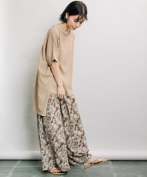 refinedworks(リファインドワークス)の「ちりめんバックタックPO(シャツ/ブラウス・レディース・キナリ/モカ/カーキ・FREE)」の16枚目の写真