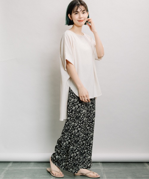 refinedworks(リファインドワークス)の「ちりめんバックタックPO(シャツ/ブラウス・レディース・キナリ/モカ/カーキ・FREE)」の5枚目の写真