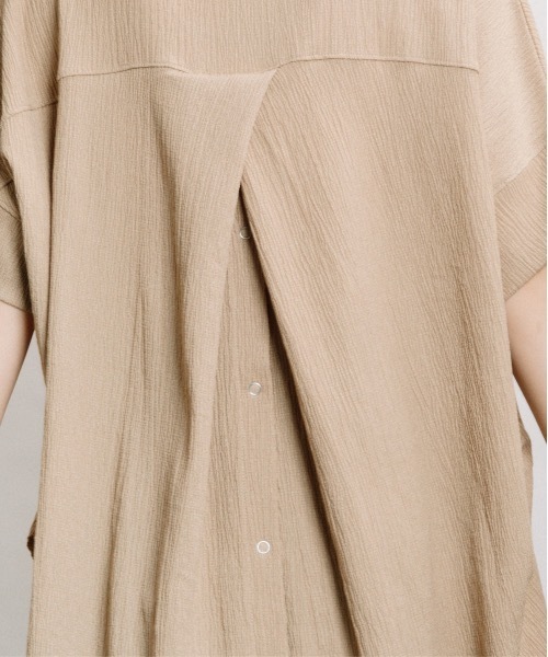 refinedworks(リファインドワークス)の「ちりめんバックタックPO(シャツ/ブラウス・レディース・キナリ/モカ/カーキ・FREE)」の19枚目の写真