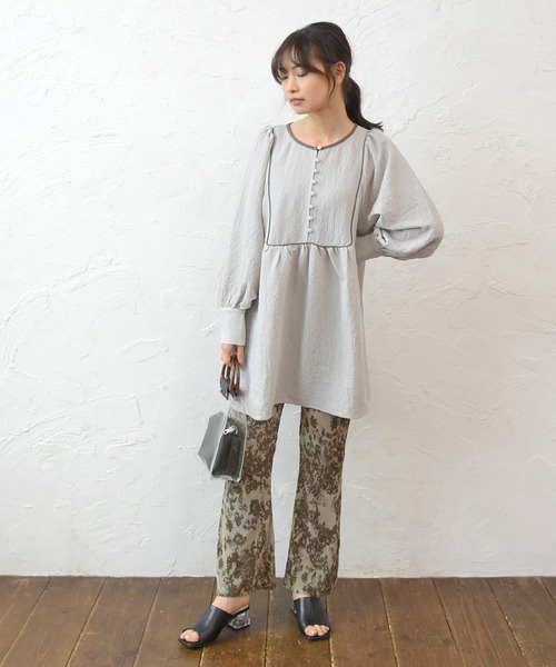 NOFALL（ノーフォール）の「スクエアトゥミュールサンダルクリアヒール（サンダル・レディース・ベージュ/アイボリー/グレー/ブラック・S/LL/M/L/SS/3L）」の21枚目の写真