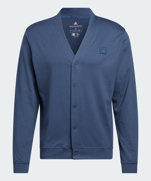 adidas（アディダス）の「ソリッド Vネックカーディガン【adidas Golf