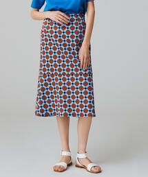 TOMORROWLAND  | ダイヤゴナルプリント マーメイドスカート(スカート)