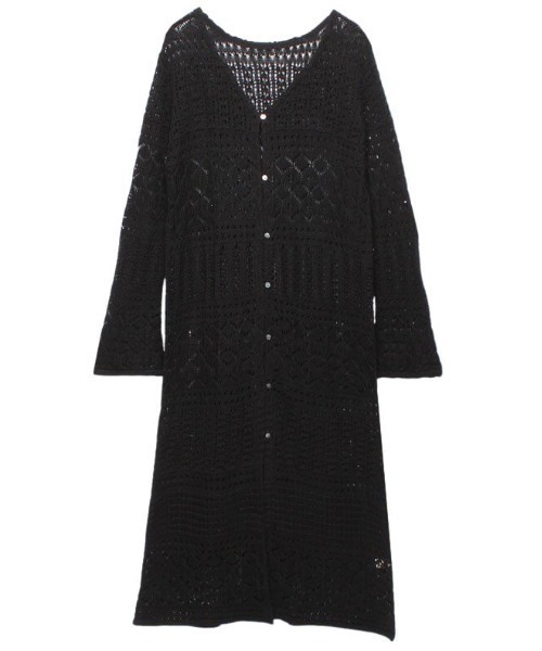 CREDONA 2WAYかぎ編みニットワンピース CREDONA（クレドナ）の「2WAYカギ編みニットOP（ワンピース