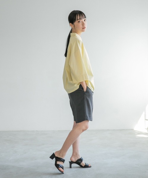 LOWRYS FARM(ローリーズファーム)の「バスケットショートパンツ 267037(その他パンツ・レディース・アイボリー/チャコールグレー/ブルー/オレンジ/チェック・FREE)」の18枚目の写真