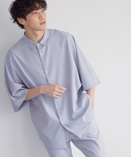 LOWRYS FARM(ローリーズファーム)の「REFLAXドルマンシャツ 278660(シャツ/ブラウス・メンズ・ネイビー/サックスブルー/ピンク/ライトベージュ・MEDIUM/LARGE)」の18枚目の写真