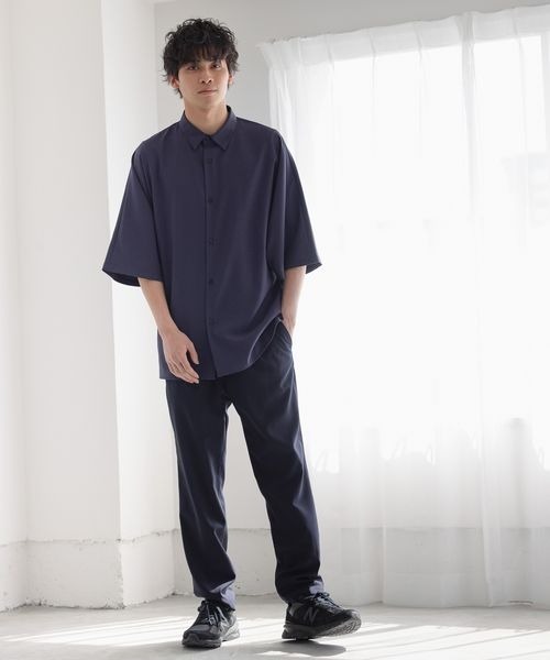 LOWRYS FARM(ローリーズファーム)の「REFLAXドルマンシャツ 278660(シャツ/ブラウス・メンズ・ネイビー/サックスブルー/ピンク/ライトベージュ・MEDIUM/LARGE)」の9枚目の写真