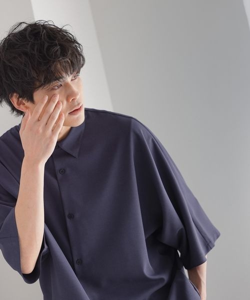 LOWRYS FARM(ローリーズファーム)の「REFLAXドルマンシャツ 278660(シャツ/ブラウス・メンズ・ネイビー/サックスブルー/ピンク/ライトベージュ・MEDIUM/LARGE)」の12枚目の写真