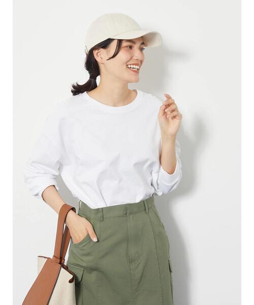 AMERICAN HOLIC(アメリカンホリック)の「コクーンカットプルオーバー(Tシャツ/カットソー・レディース・ミント/その他7/オフホワイト・S/L/M)」の5枚目の写真