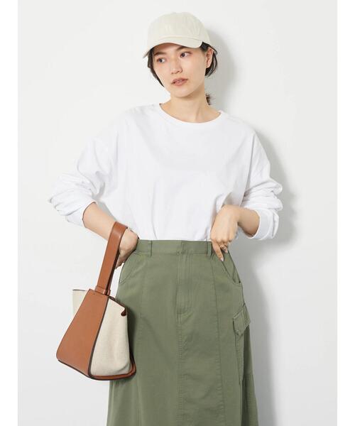 AMERICAN HOLIC(アメリカンホリック)の「コクーンカットプルオーバー(Tシャツ/カットソー・レディース・ミント/その他7/オフホワイト・S/L/M)」の14枚目の写真