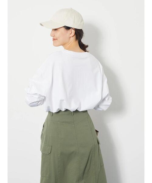 AMERICAN HOLIC(アメリカンホリック)の「コクーンカットプルオーバー(Tシャツ/カットソー・レディース・ミント/その他7/オフホワイト・S/L/M)」の15枚目の写真