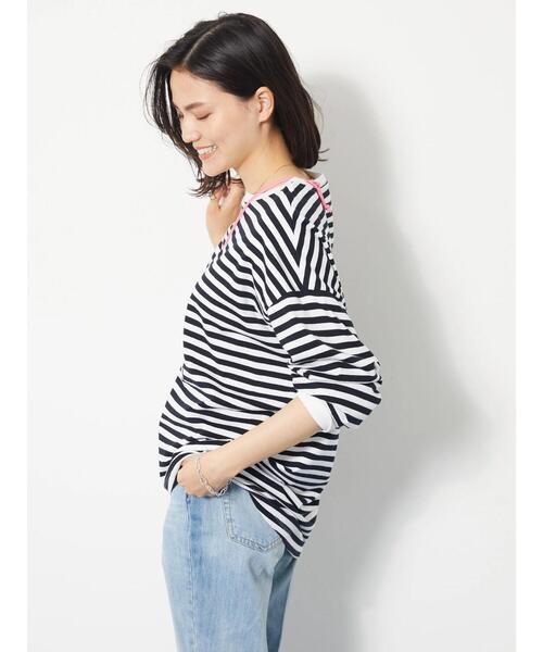 AMERICAN HOLIC(アメリカンホリック)の「コクーンカットプルオーバー(Tシャツ/カットソー・レディース・ミント/その他7/オフホワイト・S/L/M)」の21枚目の写真