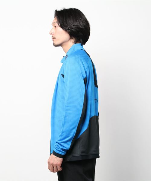 NEW BALANCE（ニューバランス）の「R.W.Tech トラベルジャケット（ジャージ・メンズ・ブラック/ブルー・SMALL/MEDIUM/LARGE/X-LARGE/XX-LARGE）」の5枚目の写真