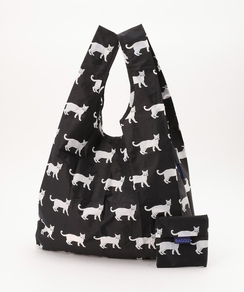 BAGGU(バグー)の「BAGGU/バグゥ STANDARD BAGGU(エコバッグ/サブバッグ・レディース・ブラック/ピンク/イエロー/グリーン/その他15・ONE SIZE)」の2枚目の写真