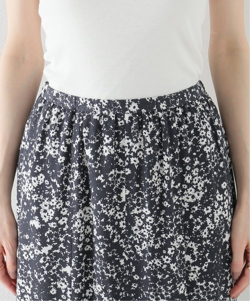 plage（プラージュ）の「Contrast flower スカート◆（スカート・レディース・チャコールグレー・38/36/34）」の8枚目の写真