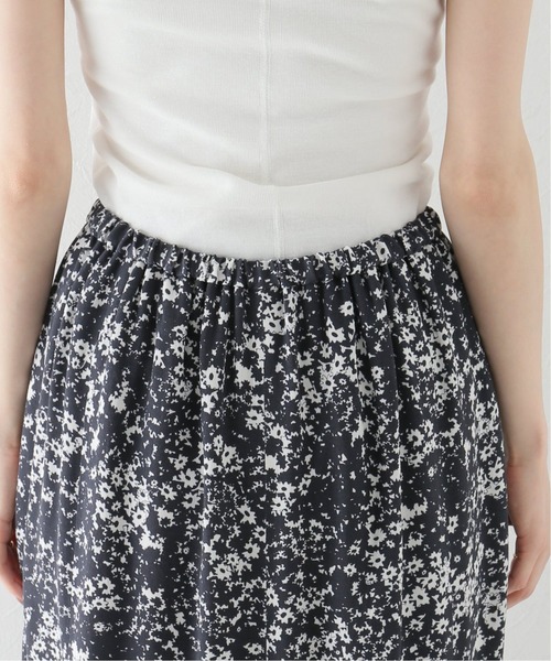 plage（プラージュ）の「Contrast flower スカート◆（スカート・レディース・チャコールグレー・38/36/34）」の9枚目の写真