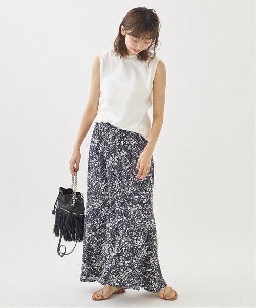 plage（プラージュ）の「Contrast flower スカート◆（スカート・レディース・チャコールグレー・38/36/34）」の17枚目の写真