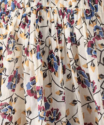 イザベルマランエトワール/ブラウス/シャツ/スタンドカラー/花柄