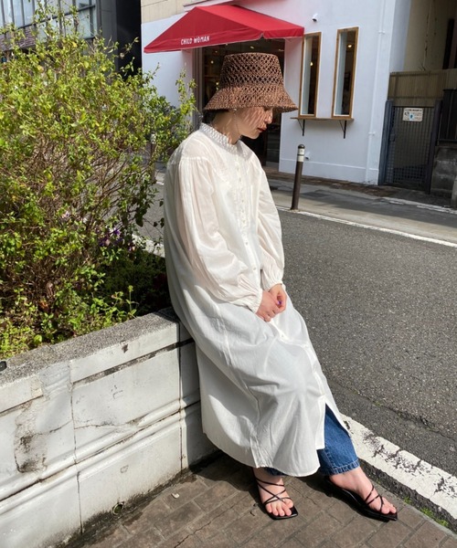 CIAOPANIC（チャオパニック）の「夏には欠かせない！透かしバケットハット（ハット・レディース・ブラック/ベージュ/ブラウン・FREE）」の9枚目の写真