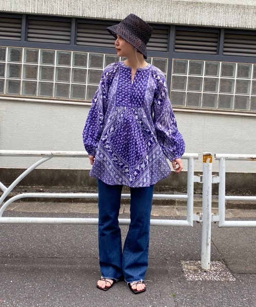 CIAOPANIC（チャオパニック）の「夏には欠かせない！透かしバケットハット（ハット・レディース・ブラック/ベージュ/ブラウン・FREE）」の10枚目の写真