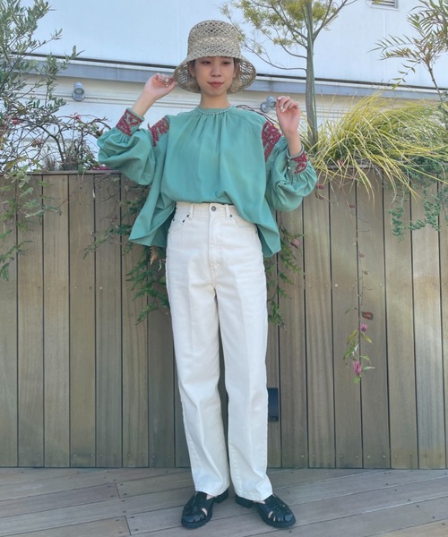 CIAOPANIC（チャオパニック）の「夏には欠かせない！透かしバケットハット（ハット・レディース・ブラック/ベージュ/ブラウン・FREE）」の15枚目の写真