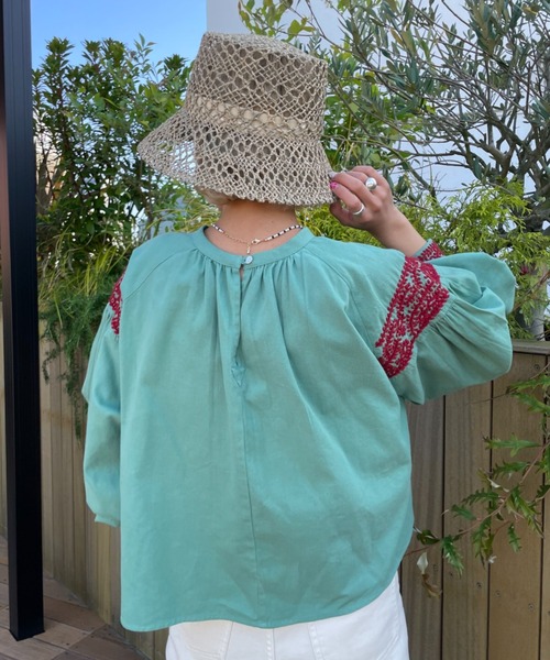 CIAOPANIC（チャオパニック）の「夏には欠かせない！透かしバケットハット（ハット・レディース・ブラック/ベージュ/ブラウン・FREE）」の14枚目の写真