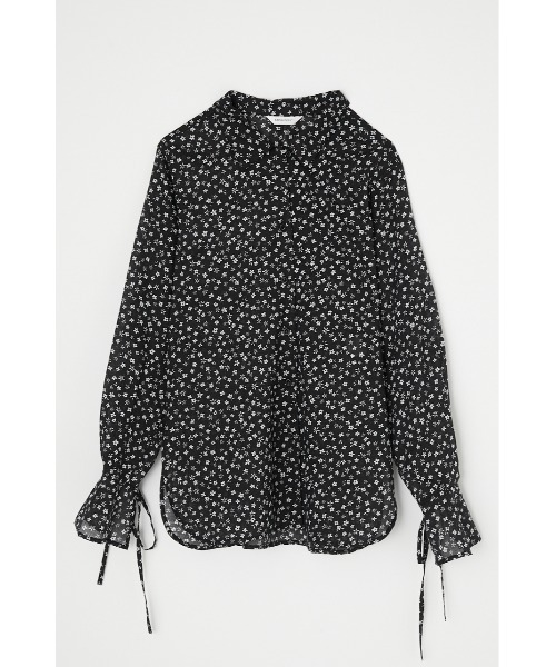 MOUSSY（マウジー）の「SHEER シャツ（シャツ/ブラウス・レディース・ブラック系その他/ライトブルー/オフホワイト・FREE）」の14枚目の写真