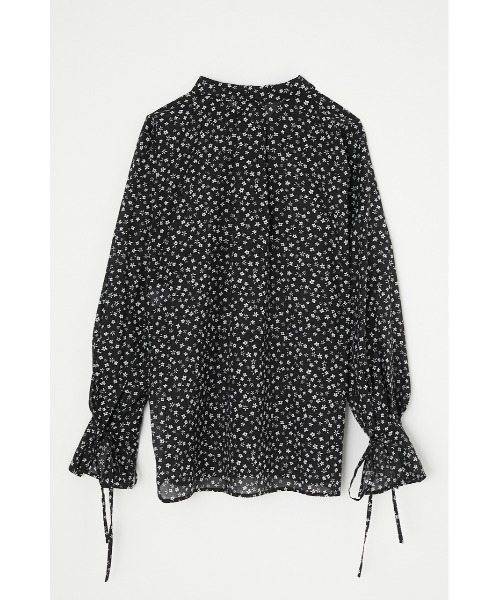 MOUSSY（マウジー）の「SHEER シャツ（シャツ/ブラウス・レディース・ブラック系その他/ライトブルー/オフホワイト・FREE）」の8枚目の写真