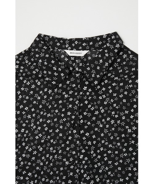 MOUSSY（マウジー）の「SHEER シャツ（シャツ/ブラウス・レディース・ブラック系その他/ライトブルー/オフホワイト・FREE）」の10枚目の写真