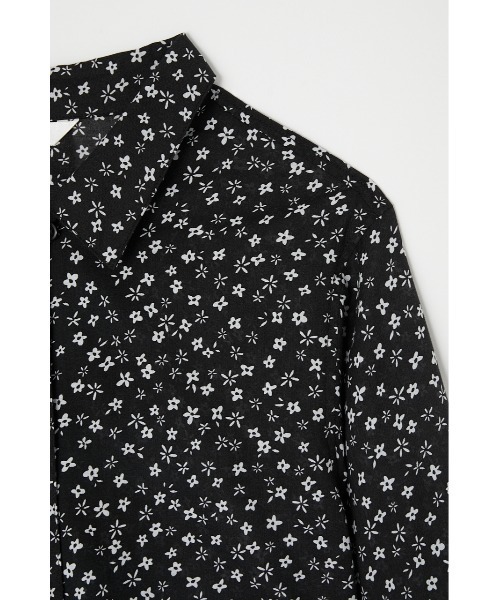 MOUSSY（マウジー）の「SHEER シャツ（シャツ/ブラウス・レディース・ブラック系その他/ライトブルー/オフホワイト・FREE）」の12枚目の写真