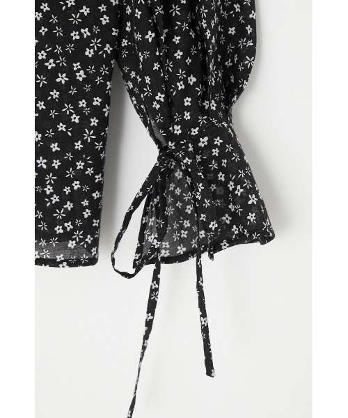 MOUSSY（マウジー）の「SHEER シャツ（シャツ/ブラウス・レディース・ブラック系その他/ライトブルー/オフホワイト・FREE）」の5枚目の写真