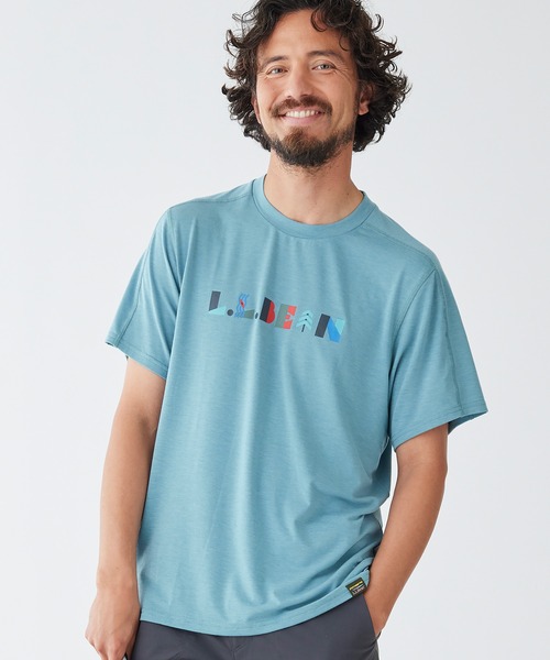 L.L.Bean(エルエルビーン)の「エブリデイ・サンスマート・ティ、半袖 グラフィック ジャパン・フィット(Tシャツ/カットソー・メンズ・ダークネイビー/クリーム/ネイビー系/ブルーグリーン/ブラック系/ブルー系・SMALL/MEDIUM/LARGE/X-LARGE/XX-LARGE)」の4枚目の写真
