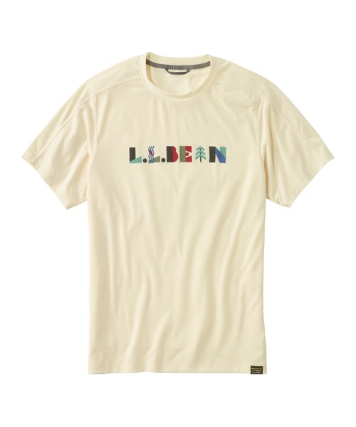 L.L.Bean(エルエルビーン)の「エブリデイ・サンスマート・ティ、半袖 グラフィック ジャパン・フィット(Tシャツ/カットソー・メンズ・ダークネイビー/クリーム/ネイビー系/ブルーグリーン/ブラック系/ブルー系・SMALL/MEDIUM/LARGE/X-LARGE/XX-LARGE)」の3枚目の写真